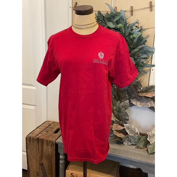 Univ of ARKANSAS Razorbacks Tee T-Shirt M - Picture 2 of 7